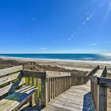 West Of The Moon Ocean Apt With Beach Access! Emerald Isle Bagian luar foto