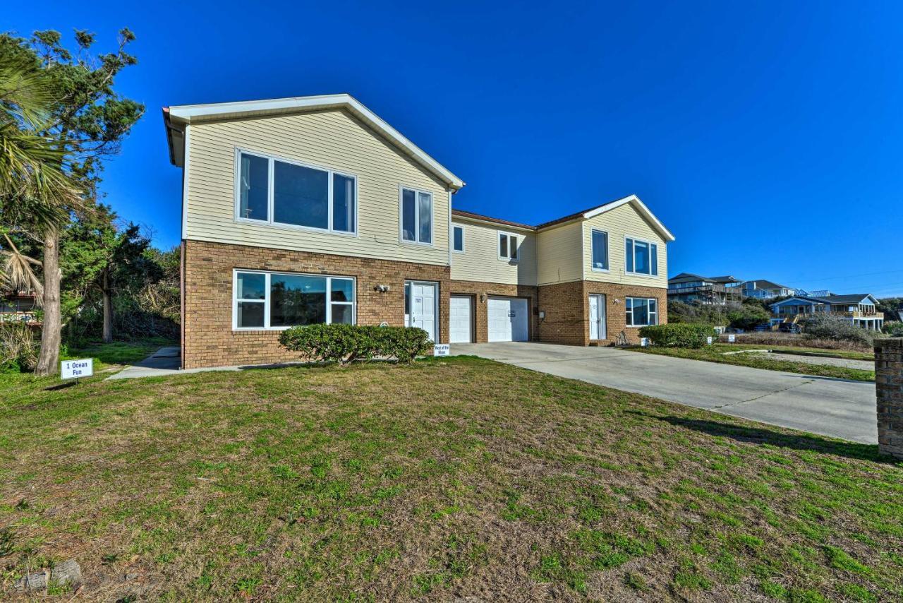 West Of The Moon Ocean Apt With Beach Access! Emerald Isle Bagian luar foto