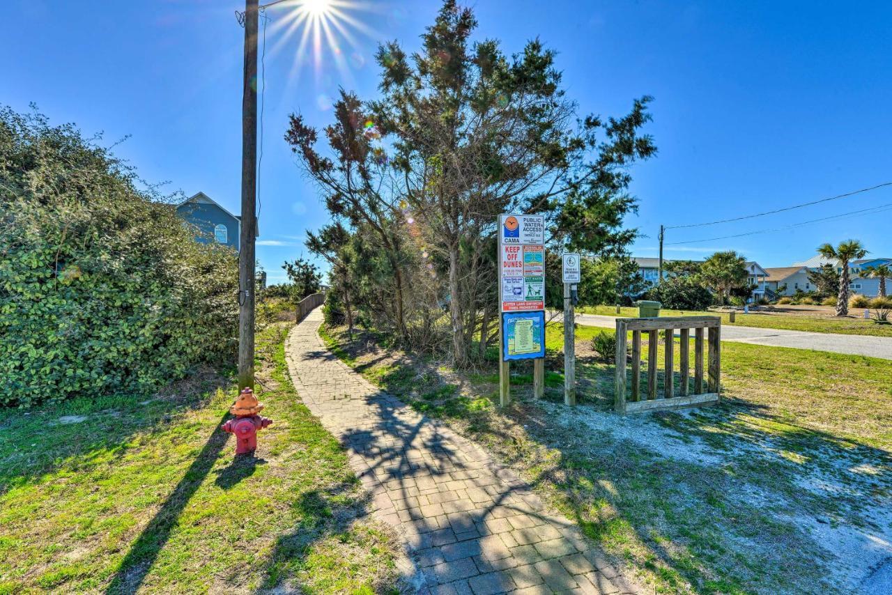 West Of The Moon Ocean Apt With Beach Access! Emerald Isle Bagian luar foto