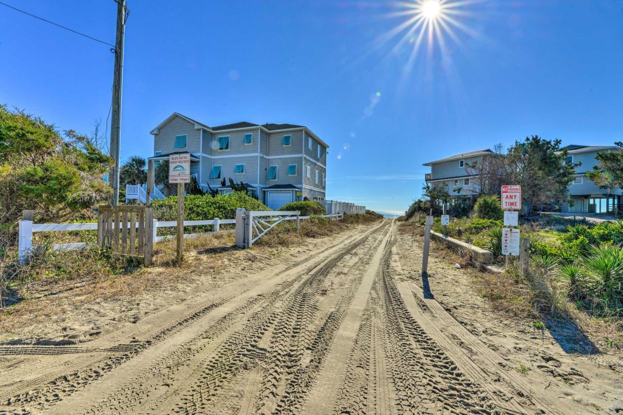 West Of The Moon Ocean Apt With Beach Access! Emerald Isle Bagian luar foto